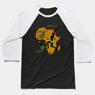 African Joy Baseball T-Shirt